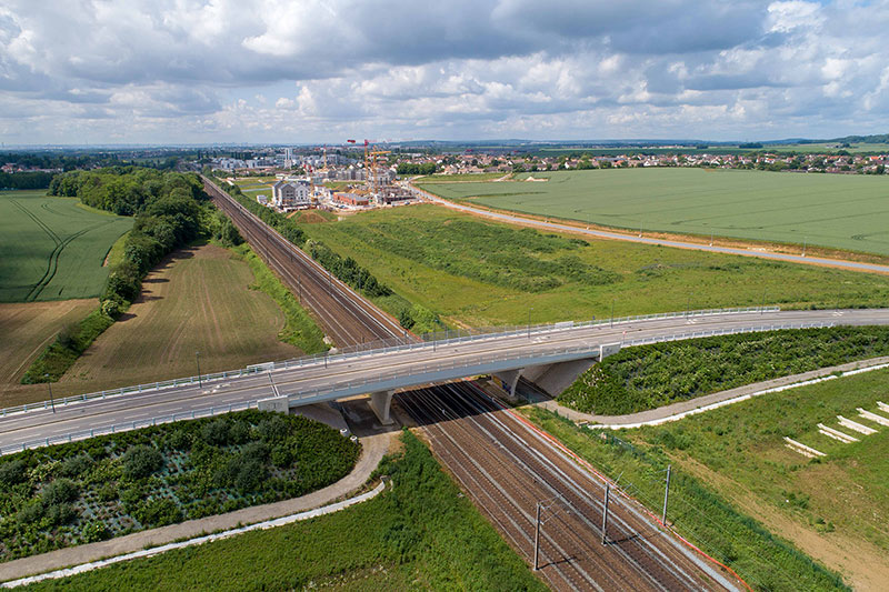 Frais-Lieux Ecoquartier Louvres Puiseux drone